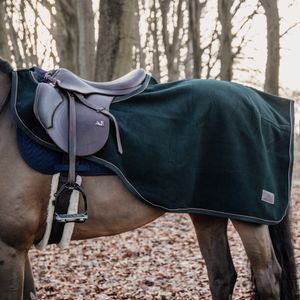 Kentucky Horsewear Ausreitdecke Heavy Fleece - tannengrün, Größe:L