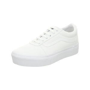 Vans Ward Platform Damen Sneaker in Weiß, Größe 37