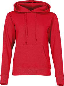 Fruit of the Loom Ladies Classic Kapuzen-Sweat Farbe: rot + GRATIS MyShirt Stoffbeutel Größe: 2XL Fruit of the Loom Ladies Classic Kapuzen-Sweat Farbe: rot + GRATIS MyShirt Stoffbeutel Größe: 2XL