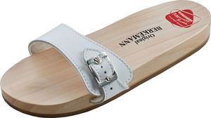 Berkemann Original Sandale Weiß Rindsleder Größe: 39.5 Normal