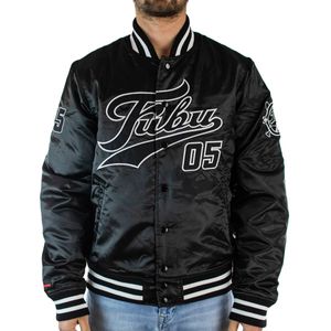 Fubu Herrenjacke Bomberjacke Varsity Jacket In Schwarz 6075092 Größe S