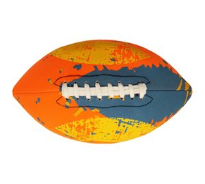 Best Sporting Neopren American Football, orange oder gelb, Farbe:orange/blau
