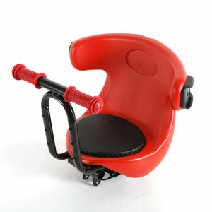 NEU Kinderfahrradsitz mit Pedal Bis zu 30 kg /66 LB Fahrrad Sicherheits-Kindersitz Kindersitz vorn für Universalfahrrad Baby Kinder Fahrrad Sitz Rot
