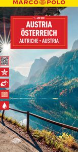 MARCO POLO Reisekarte Österreich 1:400.000