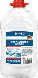 Aroso Destilliertes Wasser 5L