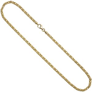 3,2mm Königskette Kette Collier aus 333 Massiv Gold Gelbgold 42cm Goldkette