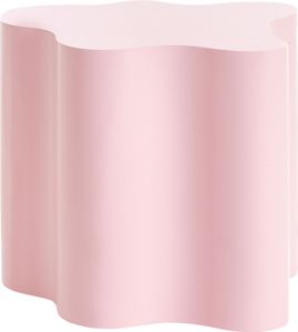 BELIANI Beistelltisch Rosa MDF Unregelmäßiges Design Basis 40 x 45 cm Modernes Design Wohnzimmer