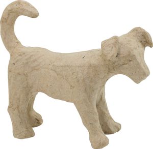décopatch Pappmaché-Figur "Hund" 85 mm