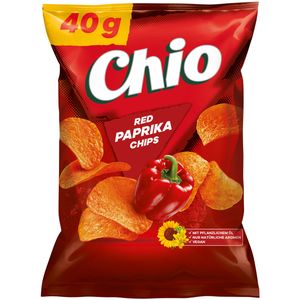 Chio Red Paprika Chips glutenfrei vegetarisch vegan Chipstüte 40g