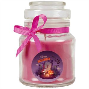 HS Candle "Halloween" Duftkerze im Bonbonglas - viele Motive zur Auswahl, Ideale Herbstdeko