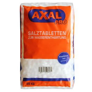 Axal Pro Salztabletten 25 kg Regeneriersalz zur Wasserenthärtung Siedesalztabletten