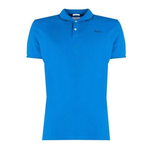 Pepe Jeans "Lucas" koszulka polo - PM541431 | Lucas - Niebieski- Rozmiar: S(EU)