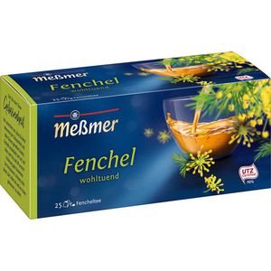 Meßmer Fenchel Kräutertee fein aromatisch lecker 25 Teebeutel 75g