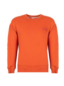 Tommy Jeans Sweatshirt -  DM0DM12373 - Orange-  Größe: S(EU)