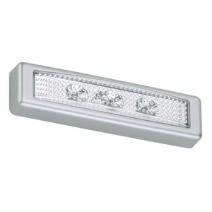 Briloner LED Push-Nachtlicht Unterbauleuchte Titan 3 x 0,06W 18lm Tageslicht 6000K kaltweiß mit 3 x AAA Batterien Briloner LED Push-Nachtlicht Unterbauleuchte Titan 3 x 0,06W 18lm Tageslicht 6000K kaltweiß mit 3 x AAA Batterien