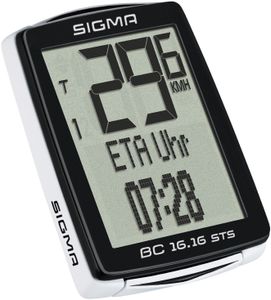 Sigma Fahrradcomputer BC 16.16 STS CAD Schwarz 1618