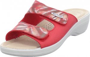 FLY FLOT Damen Pantolette in Rot, Größe 36