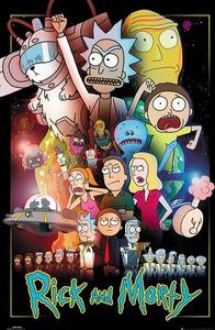 Rick and Morty - Wars - Poster