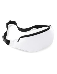 BagBase BG42 | Bauchtasche / Belt Bag / 38 x 14 x 8 cm - Farbe: White - Größe: 38 x 14 x 8 cm BagBase BG42 | Bauchtasche / Belt Bag / 38 x 14 x 8 cm - Farbe: White - Größe: 38 x 14 x 8 cm