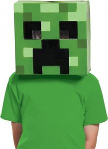 Minecraft-Lizenzmaske Creeper Videospielmaske grün-schwarz