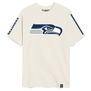Re:Covered Shirt - NFL Seattle Seahawks ecru weiß - XXL