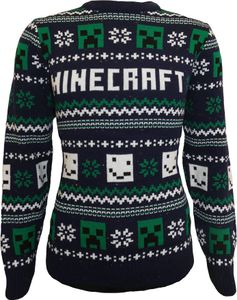Minecraft - Pullover für Herren/Damen Uni - weihnachtliches Design HE2882 (S) (Bunt)