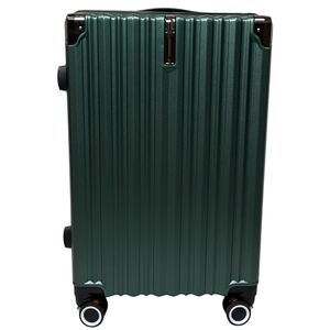 SIGN Reisekoffer ABS Koffer Hartschalenkoffer Trolley Reisetasche XL smaragdgrün-metallic