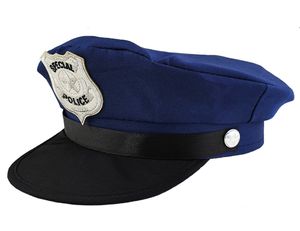 Kinder Special Police Mütze zum Polizisten Polizei Kostüm 465413 | Blau