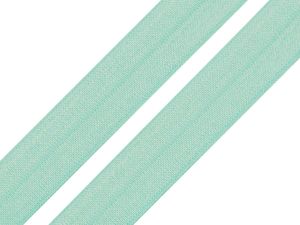 1m Falzgummi 20mm Faltgummi elastisches Einfassband Schrägband Saumband Farbwahl