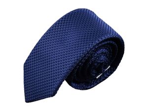 Elegante handgefertigte Krawatte mit Diamantenstruktur 150 x 7 cm