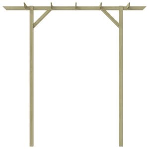 vidaXL Zahradní pergola 205x40x203 cm dřevo