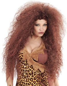 Dlhá parochňa na vlasy pre ženu z doby kamennej Caveman - High Altitude Woman