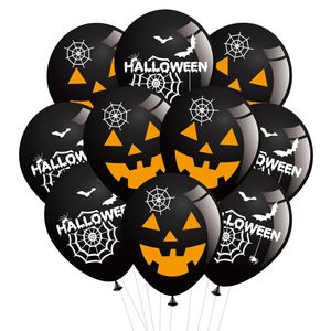 Oblique Unique 10x Luftballons für Halloween gruselige Horror Deko Ballons versch. Motive Feier Party Dekoration