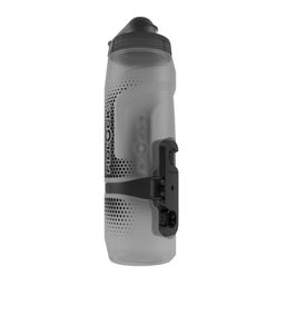 Fidlock TWIST single bottle 800, Farbe:transparent schwarz