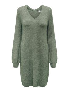 Jacqueline de Yong JDYELANORA L/S V-NECK DRESS KNT NOOS LieferantenFarbe: kalamata, Größe: S