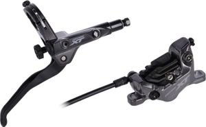 SHIMANO Scheibenbremse XT T8100/M8120 H-Rad, 3 Finger, BL-T8100, BR-M8120, schwarz