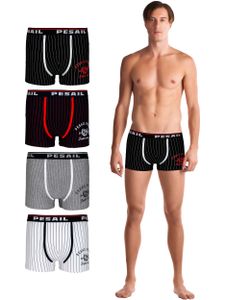 TEXEMP 8er Pack Herren Boxershorts Baumwolle Unterhose Retroshorts Boxer Shorts Trunks Underwear | Größe 3XL