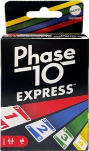 Mattel HXH04 - Mattel Games - Phase 10 Express, Kartenspiel