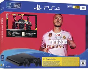 Sony Playstation 4 1TB Jet Black + 2 Dualshock Controller inklusive Fifa 20 Sony Playstation 4 1TB Jet Black + 2 Dualshock Controller inklusive Fifa 20