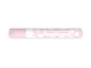 Konfety v tube – lupene ruží, biele 40cm Party Deco