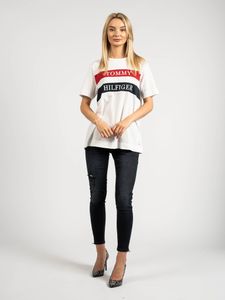 Tommy Hilfiger T-shirt -  WW0WW25917 - Weiß-  Größe: XS(EU)