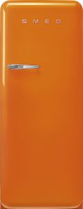 SMEG FAB28ROR6 Kühlschrank Rechtsanschlag Orange 50`s Style, 2025 Modell,