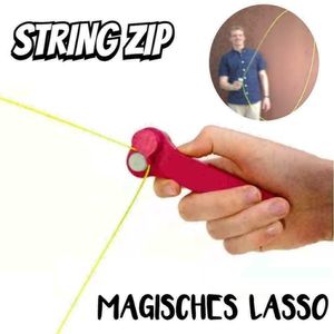 STRINGZIP Magisches Lasso Seilwerfer Fidget Spielzeug RopeLauncher Konzentration