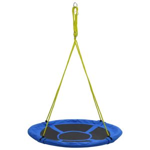 vidaXL Schaukel 110 cm 100 kg Blau