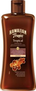 Hawaiian Tropic, Olejek brązujący, dark, 200ml (PRODUKT Z NIEMIEC)