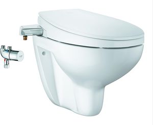 GROHE GROHE Dusch-WC-Aufsatz 3-in-1 Set 39652 Aufsatz WandWC GRT Micro alpinweiß/chrom