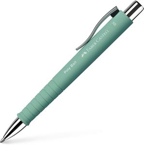 FABER-CASTELL Druckkugelschreiber POLY BALL XB mintgrün