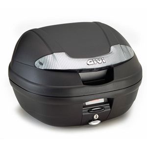 GiVi E340 Vision-Tech - Monolock Topcase mit Platte schwarz uni / Max Zuladung 3 kg