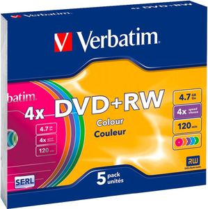 VERBATIM 43297 DVD+RW Rohlinge