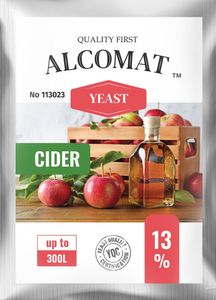 Ciderhefe Alcomat Cider Yeast Alkohol Hefe | Gärhefe Brennhefe gären Weinhefe | bis 300L